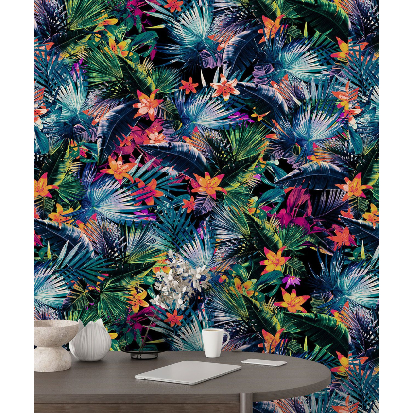 Papier peint motif XL - Motif tropical