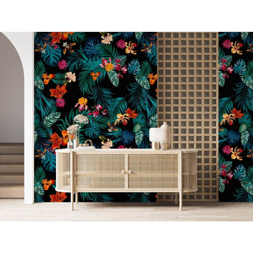 Papier peint motif XL - Motif tropical
