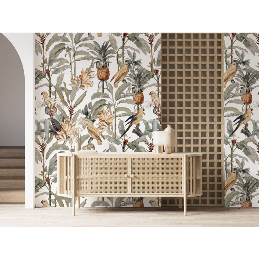 Papier peint motif XL - Motif tropical