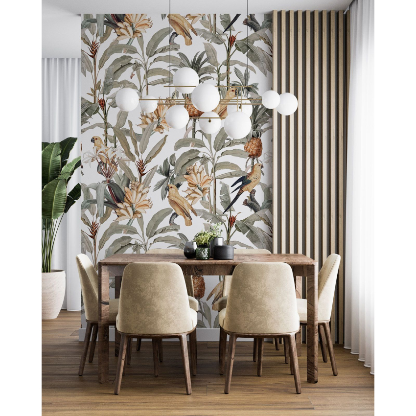Papier peint motif XL - Motif tropical