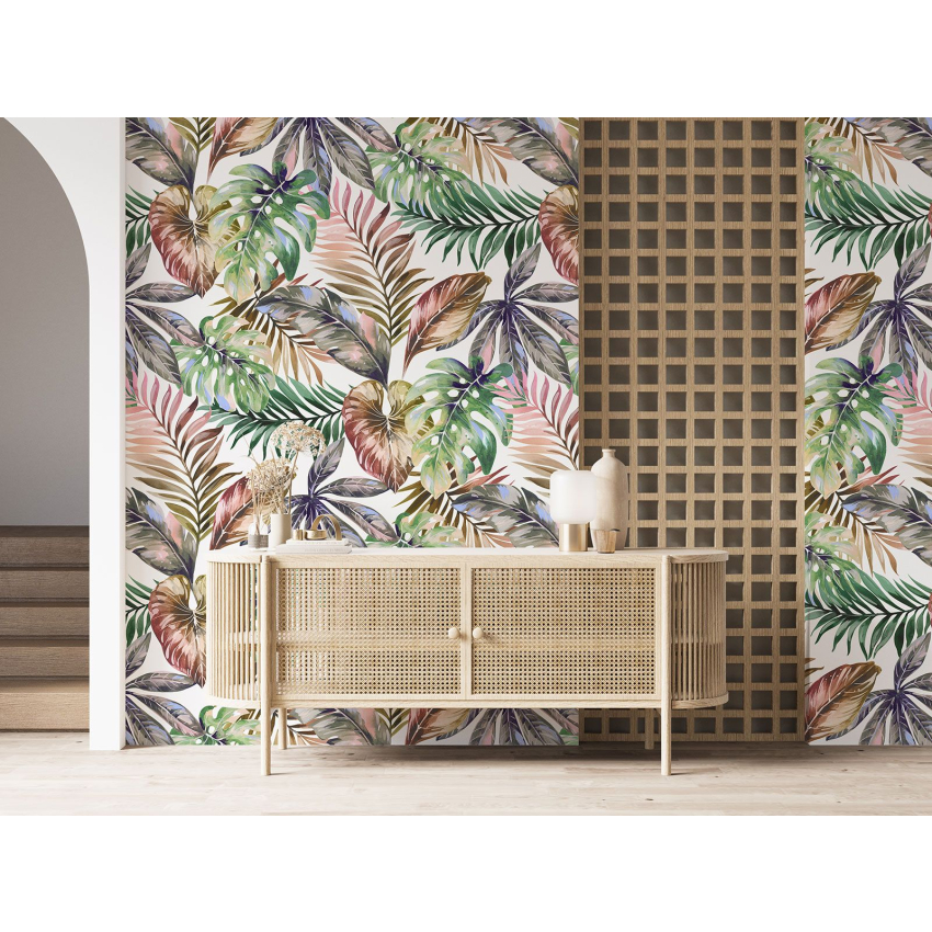 Papier peint motif XL - Motif tropical