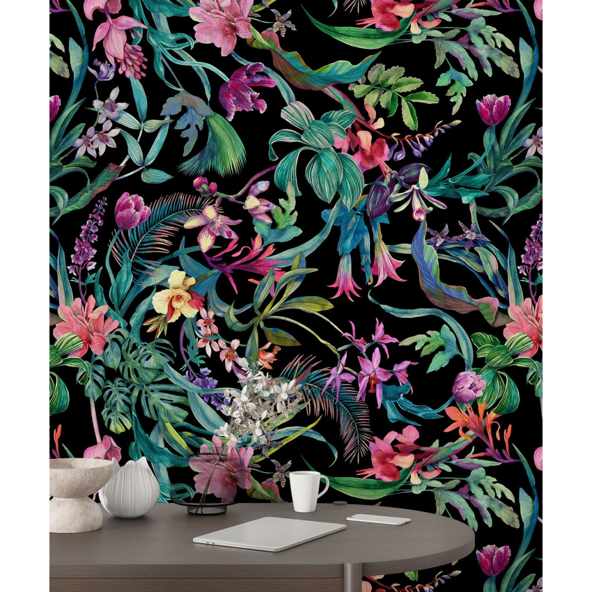 Papier peint motif XL - Motif tropical