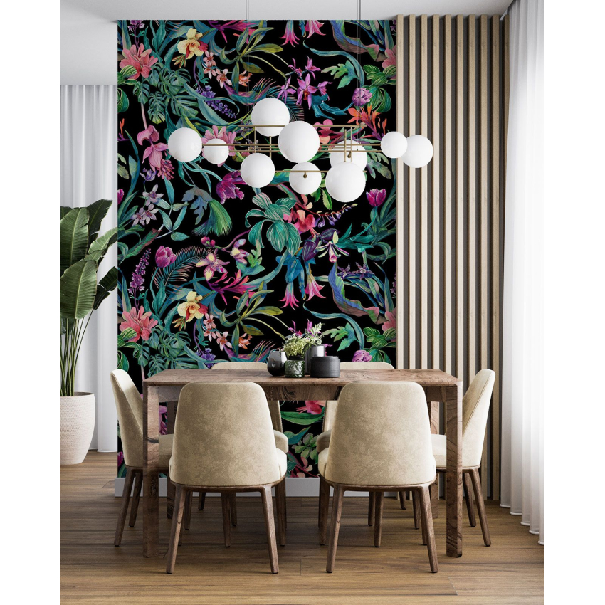 Papier peint motif XL - Motif tropical