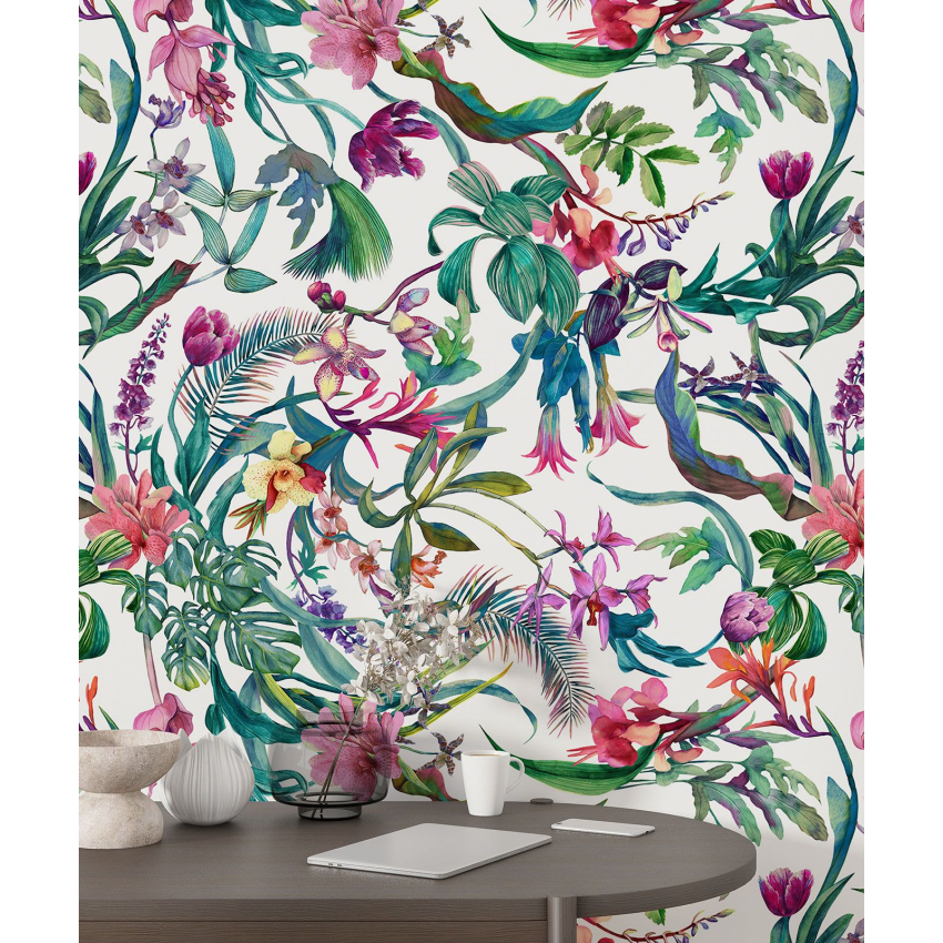 Papier peint motif XL - Motif tropical