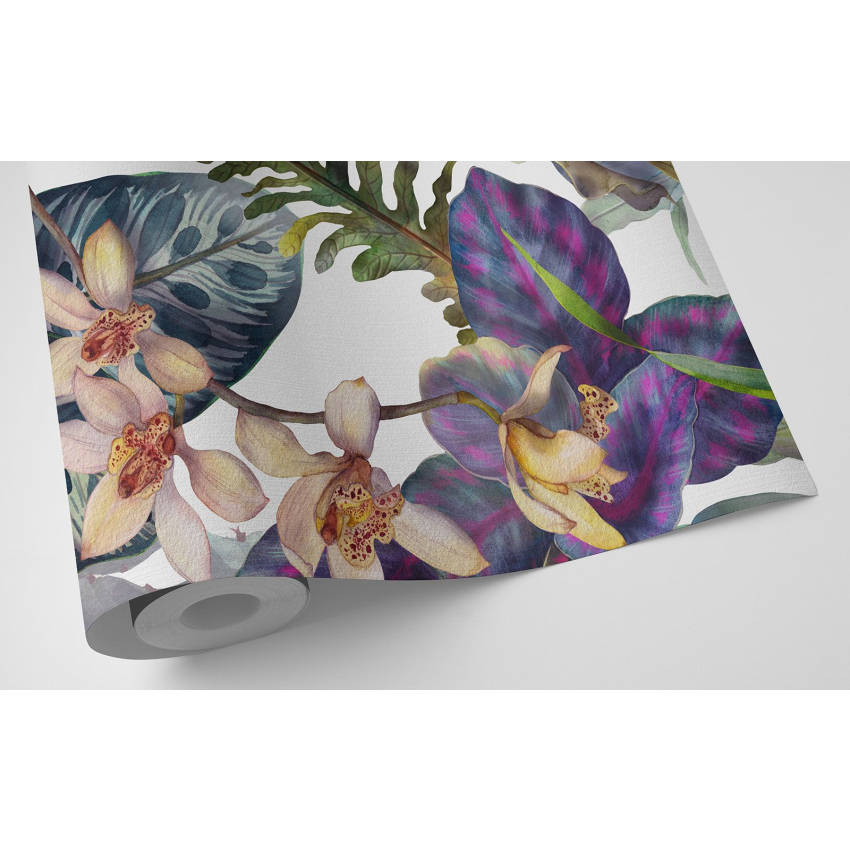 Papier peint motif XL - Motif tropical
