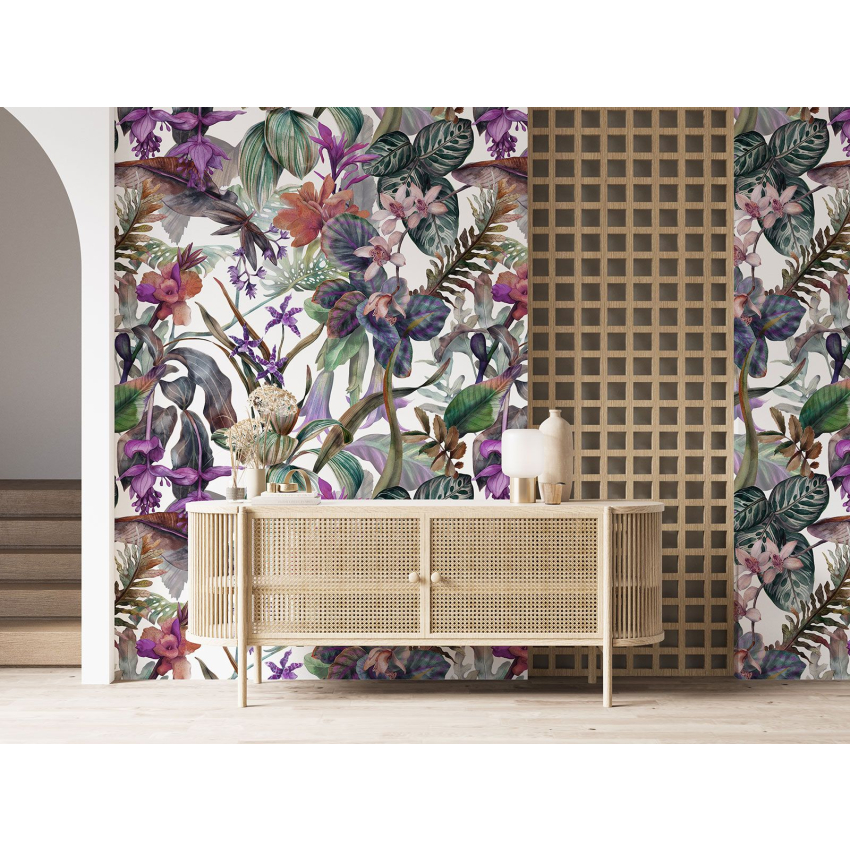 Papier peint motif XL - Motif tropical