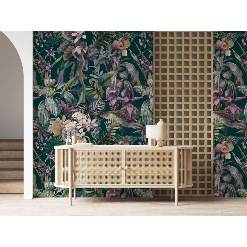 Papier peint motif XL - Motif tropical