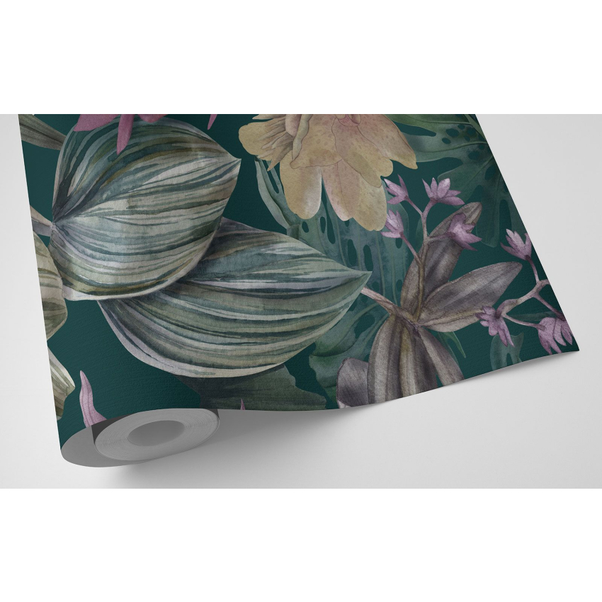 Papier peint motif XL - Motif tropical