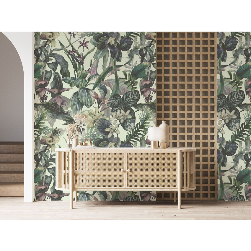 Papier peint motif XL - Motif tropical