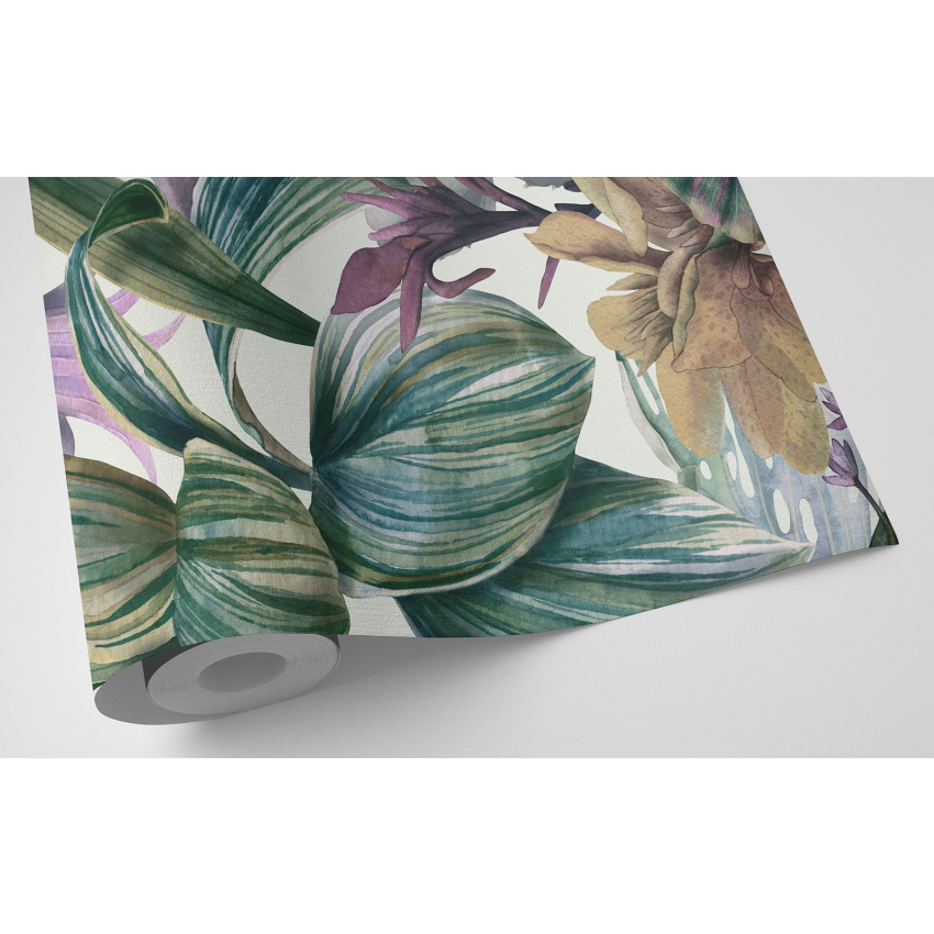 Papier peint motif XL - Motif tropical