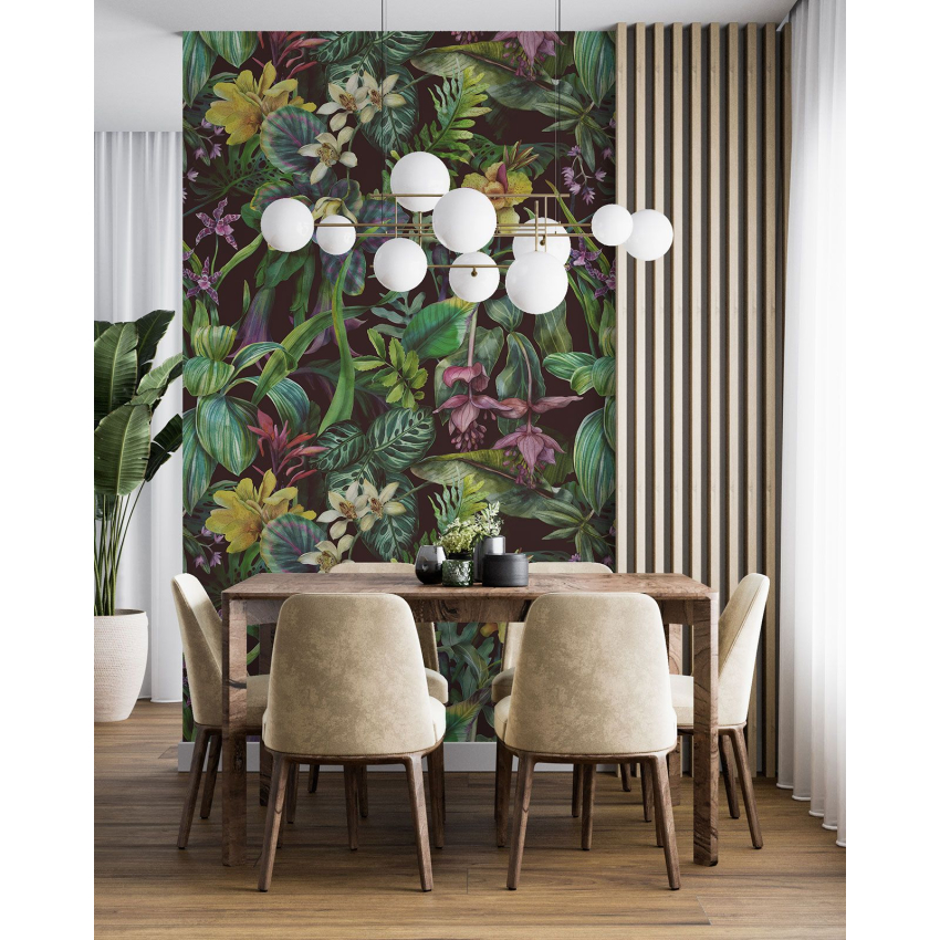 Papier peint motif XL - Motif tropical