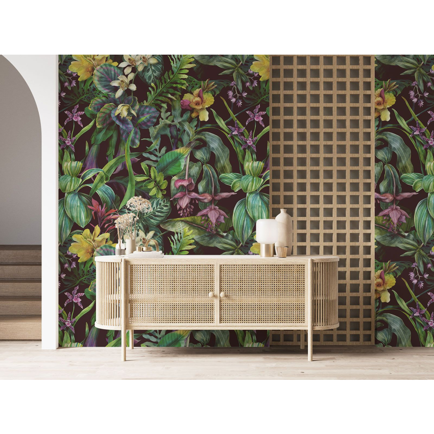 Papier peint motif XL - Motif tropical