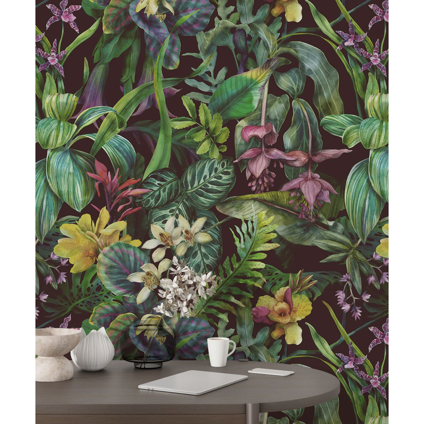 Papier peint motif XL - Motif tropical