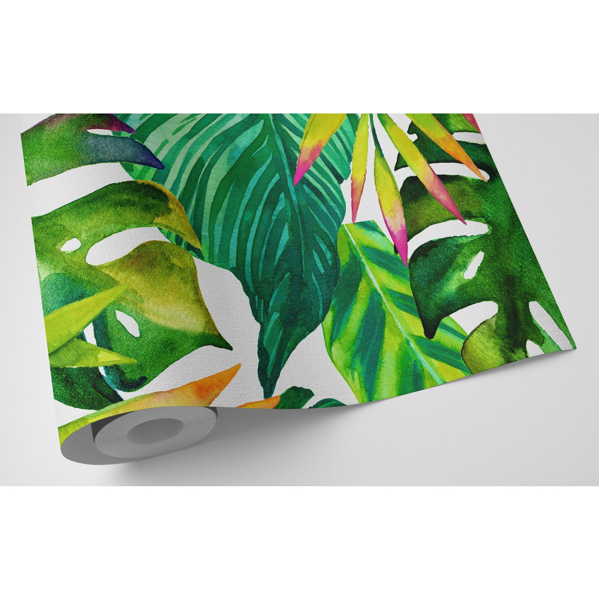 Papier peint motif XL - Motif tropical