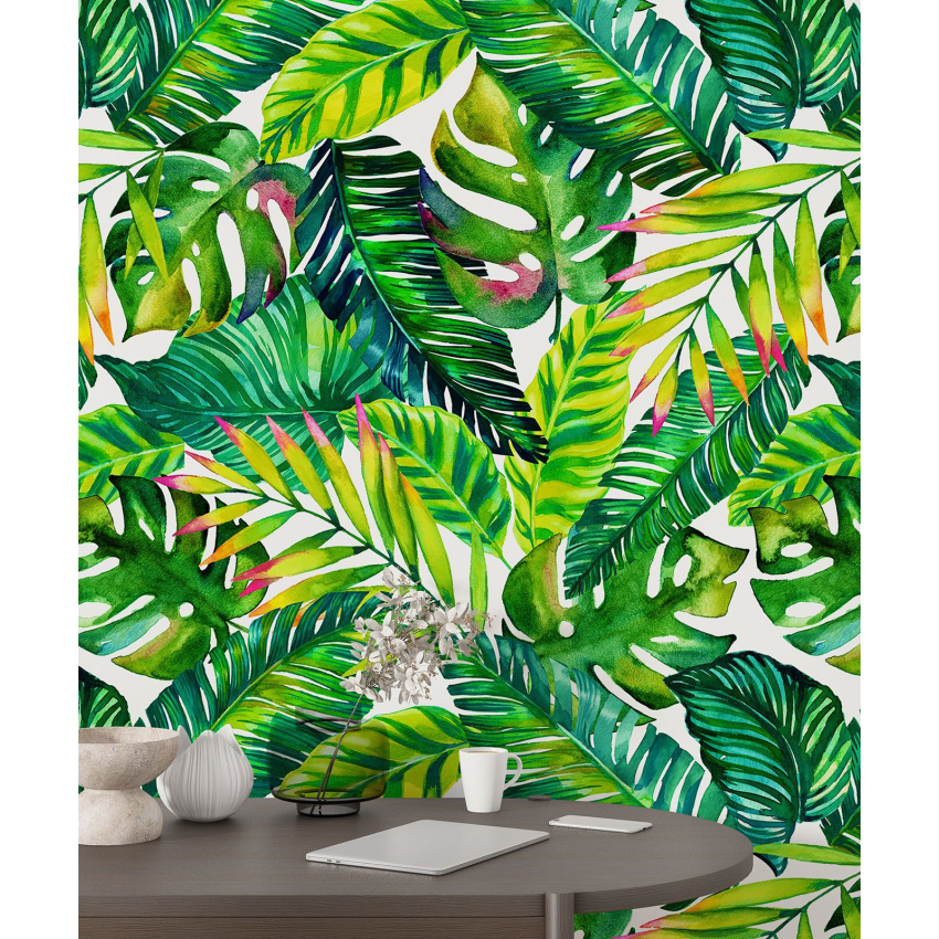 Papier peint motif XL - Motif tropical