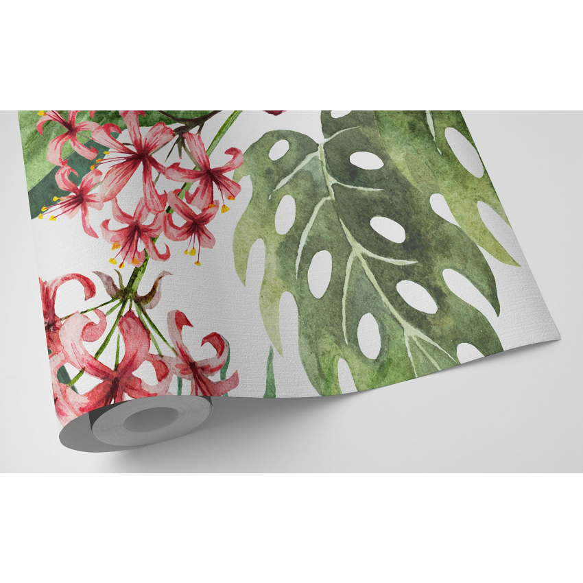 Papier peint motif XL - Motif tropical
