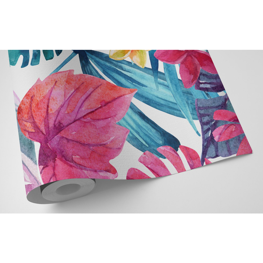 Papier peint motif XL - Motif tropical