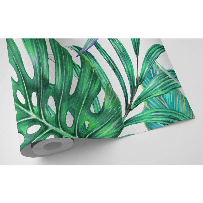 Papier peint motif XL - Motif tropical