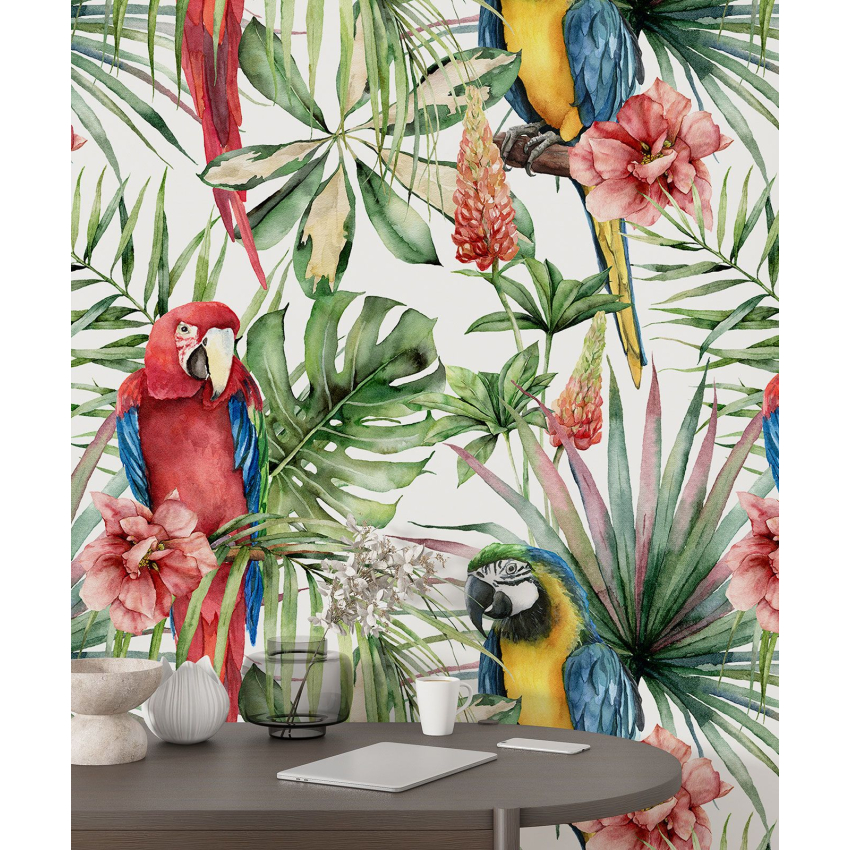 Papier peint motif XL - Motif tropical