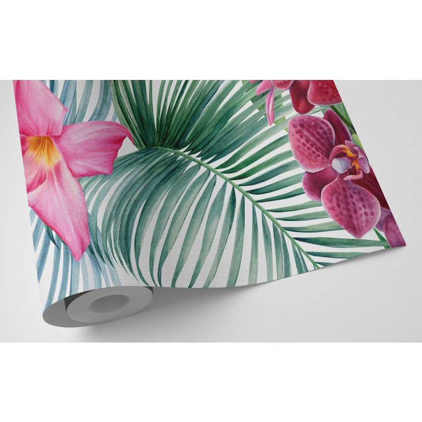 Papier peint motif XL - Motif tropical