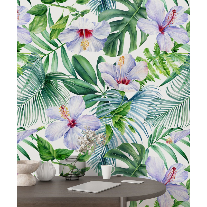 Papier peint motif XL - Motif tropical