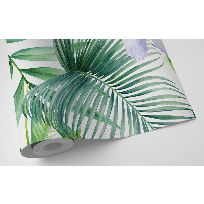 Papier peint motif XL - Motif tropical