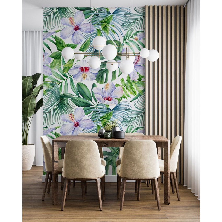 Papier peint motif XL - Motif tropical