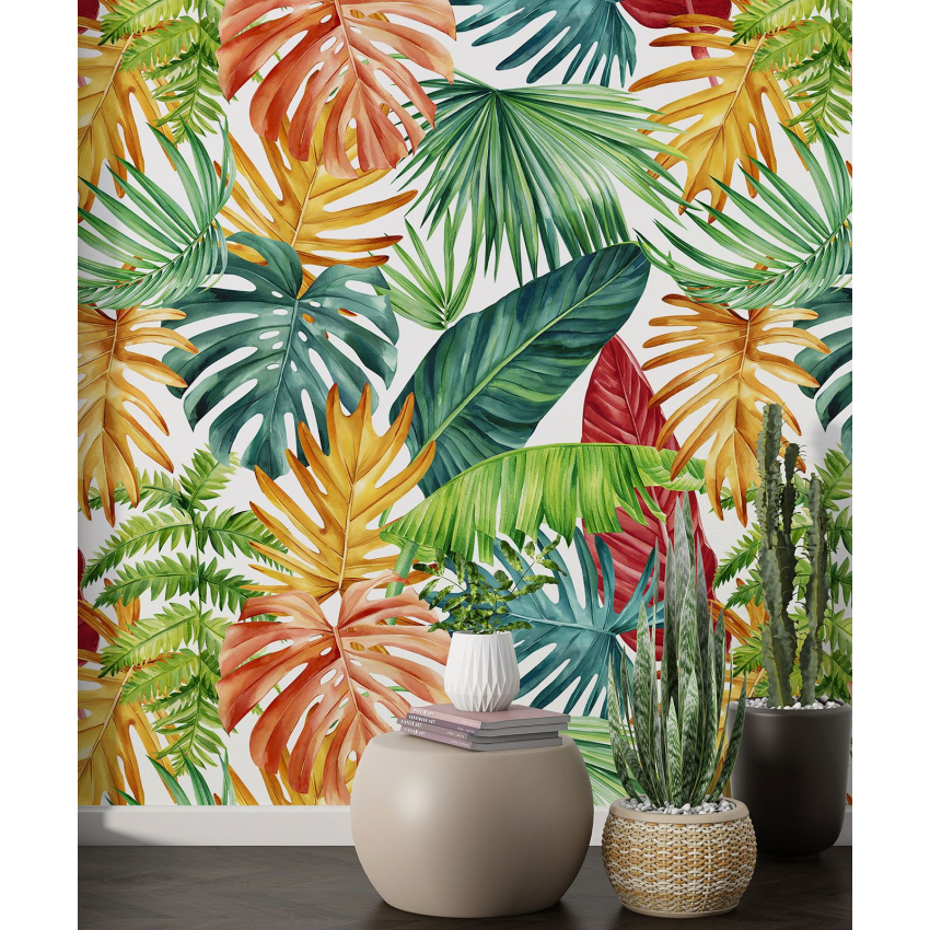 Papier peint motif XL - Motif tropical