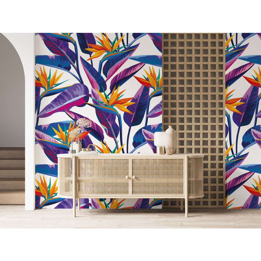 Papier peint motif XL - Motif tropical
