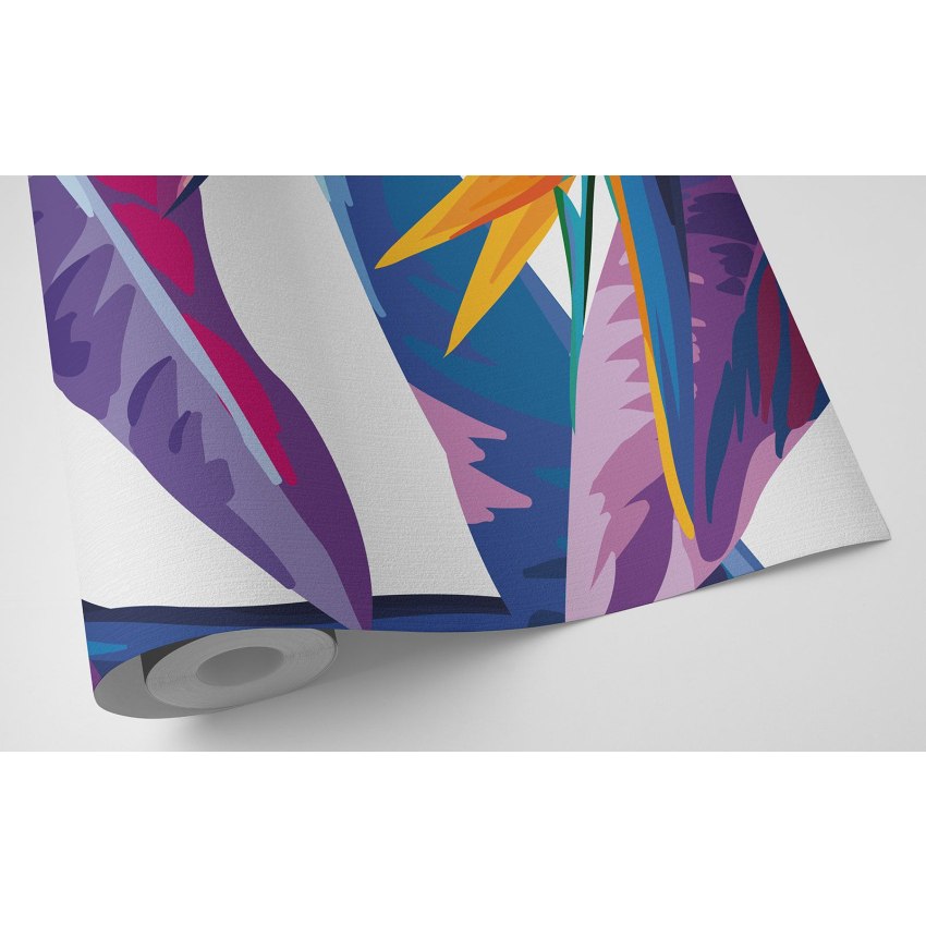 Papier peint motif XL - Motif tropical