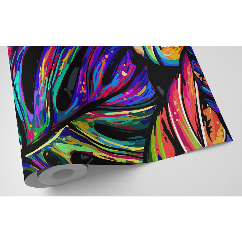 Papier peint motif XL - Motif tropical