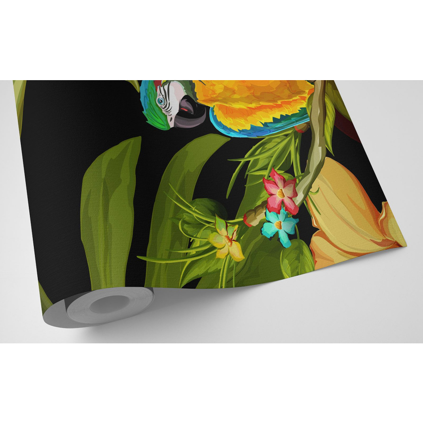 Papier peint motif XL - Motif tropical