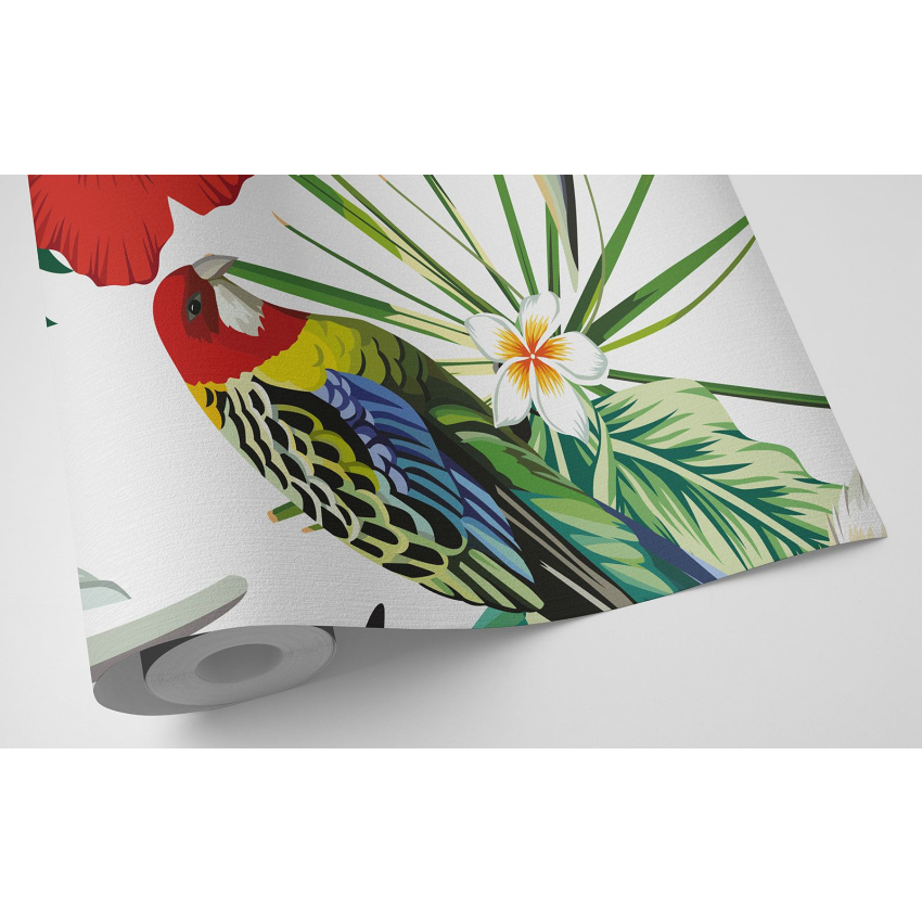 Papier peint motif XL - Motif tropical