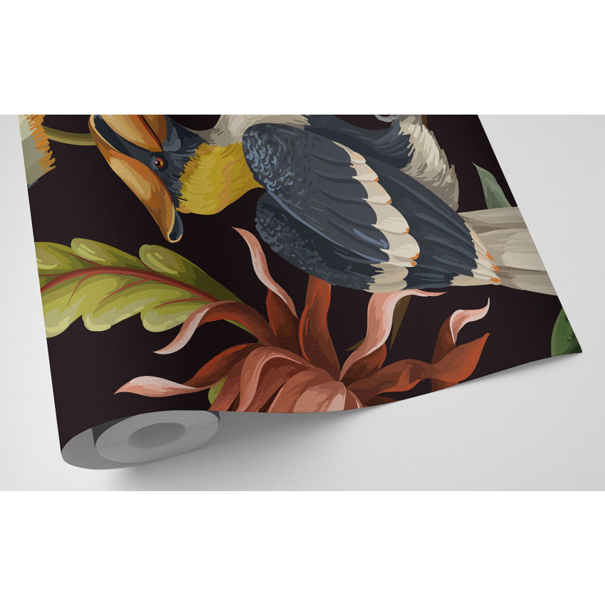 Papier peint motif XL - Motif tropical
