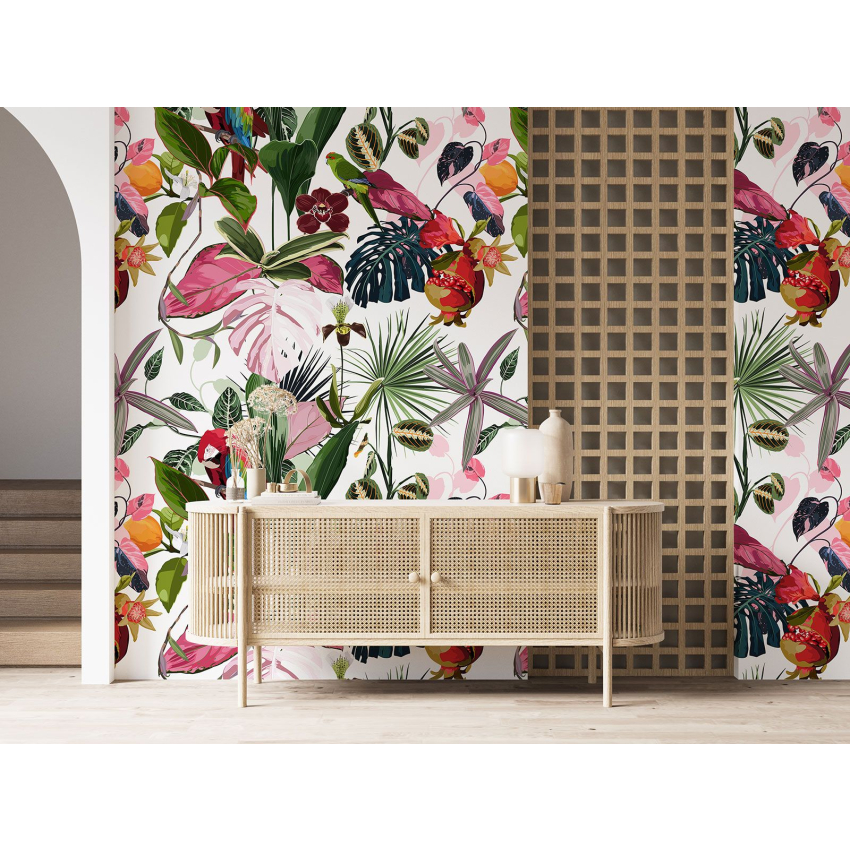 Papier peint motif XL - Motif tropical