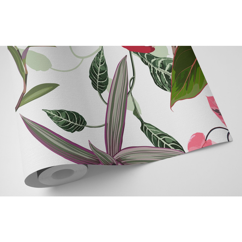 Papier peint motif XL - Motif tropical