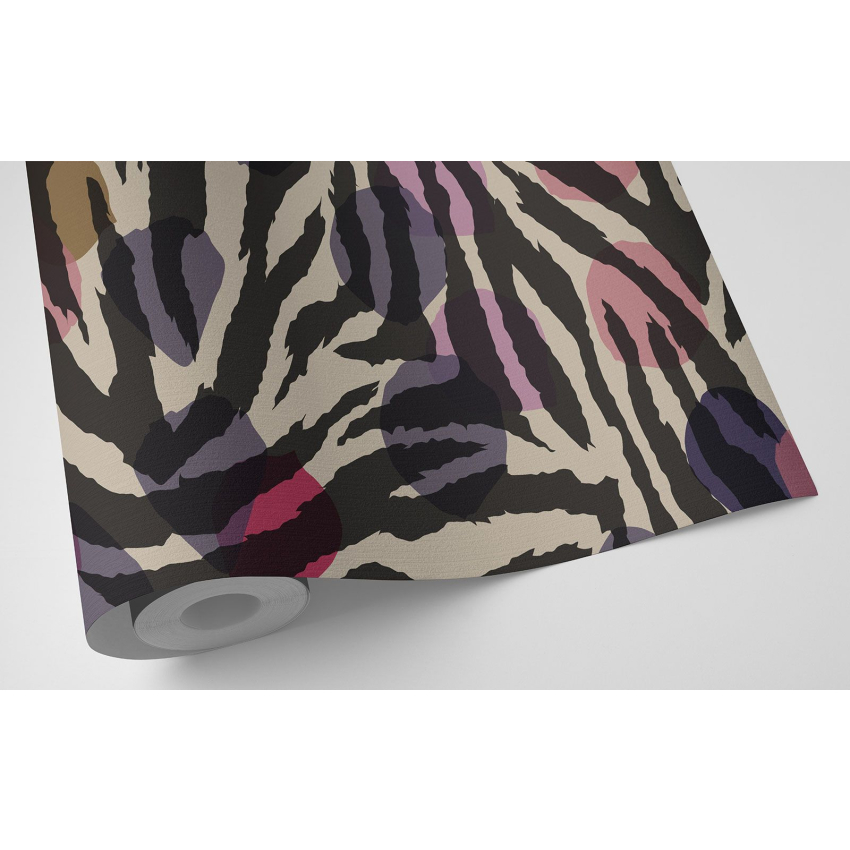 Papier peint motif XL - Motif zébré