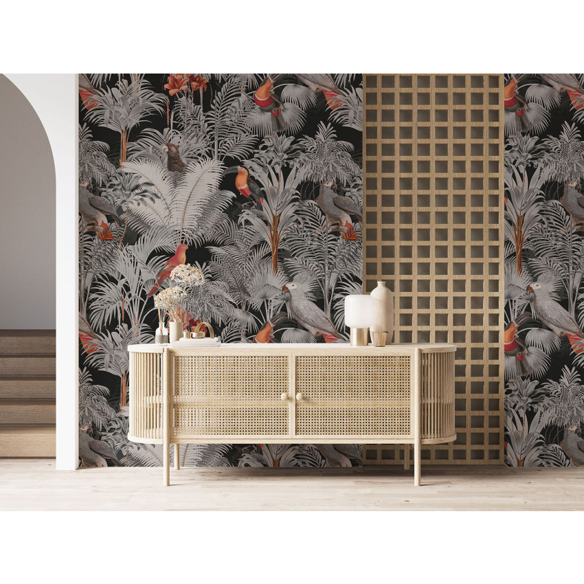 Papier peint motif XL - Oiseaux