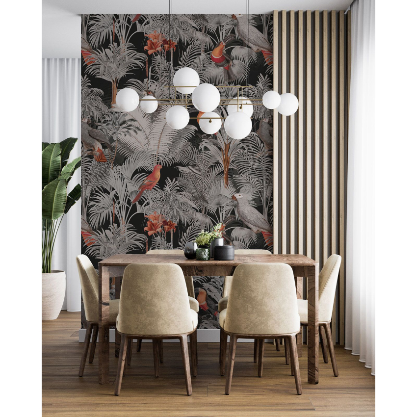Papier peint motif XL - Oiseaux