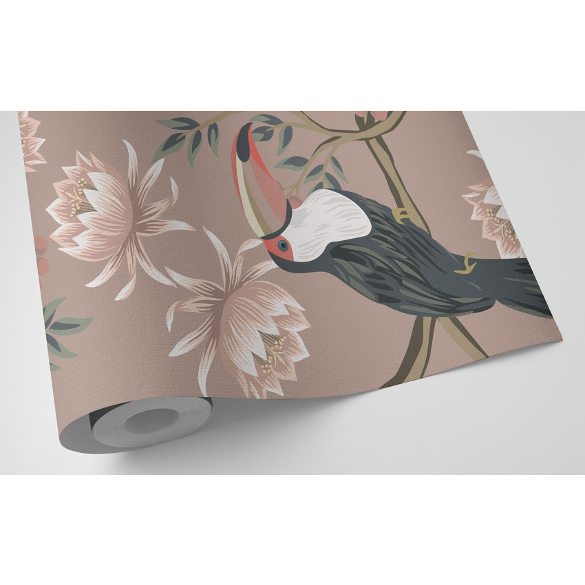 Papier peint motif XL - Oiseaux