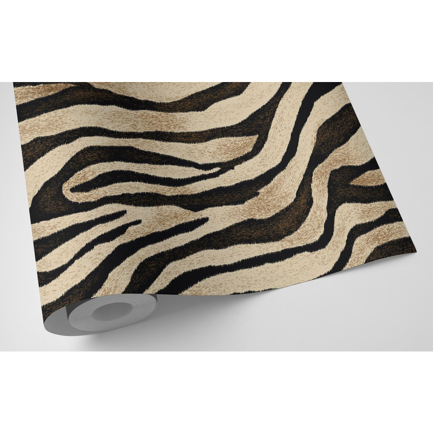 Papier peint - Motif zébré