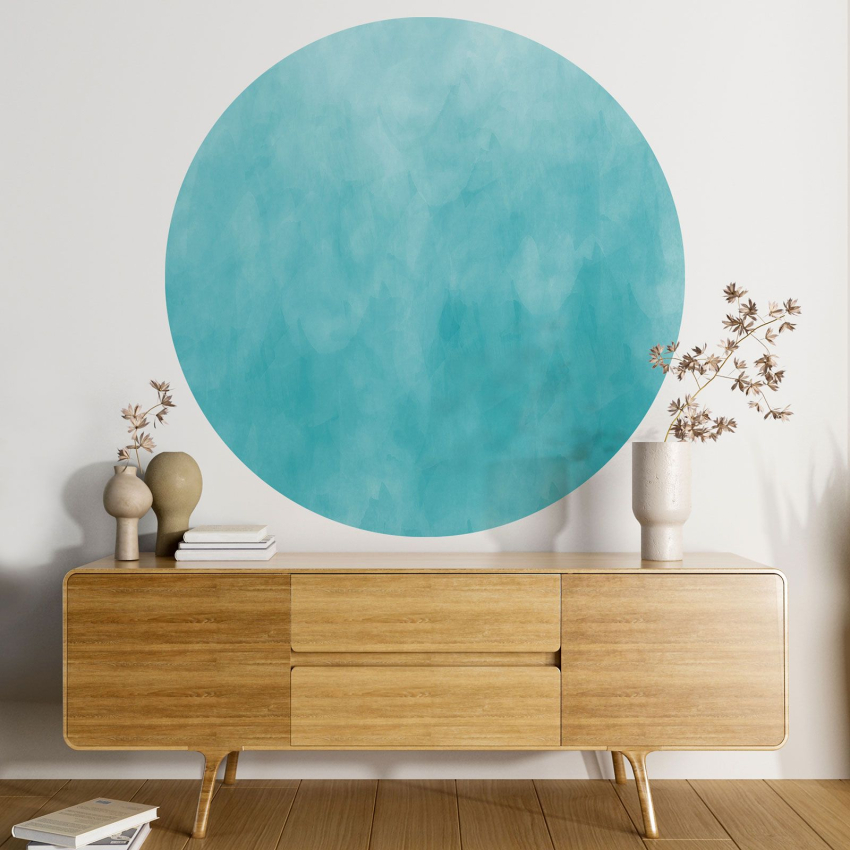 Papier peint rond / cercle - Couleur Tendance - 620