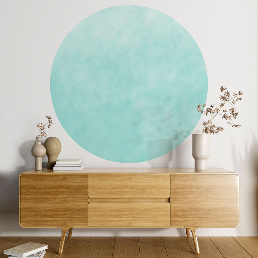 Papier peint rond / cercle - Couleur Tendance - 623