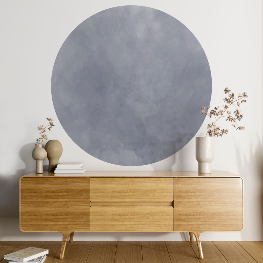 Papier peint rond / cercle - Couleur Tendance - 625