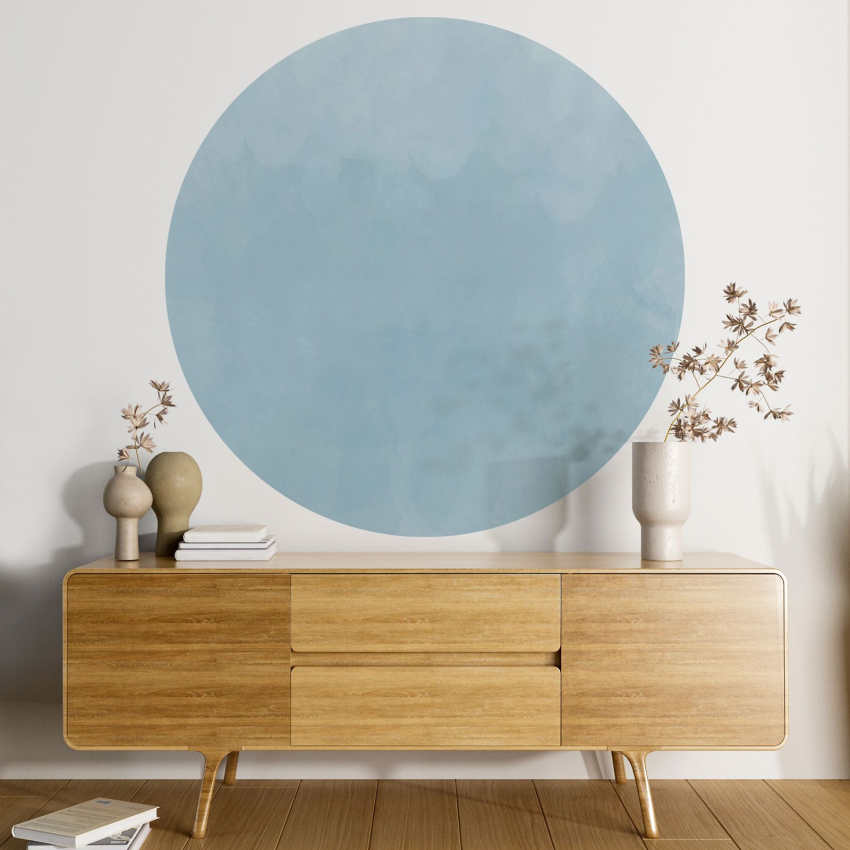 Papier peint rond / cercle - Couleur Tendance - 628
