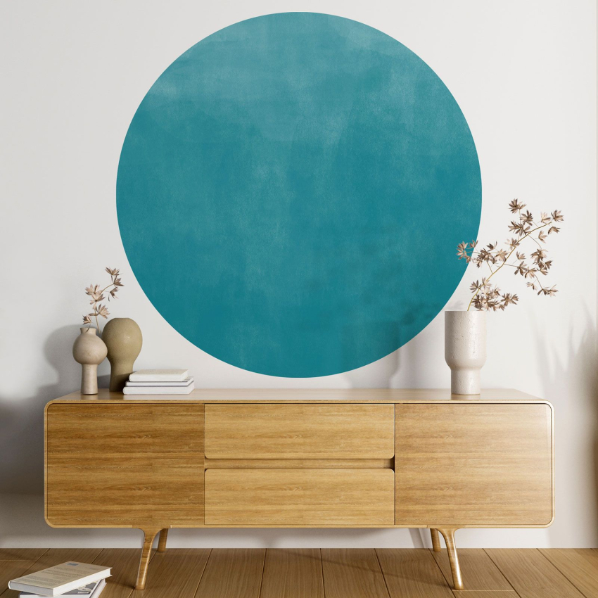 Papier peint rond / cercle - Couleur Tendance - 631