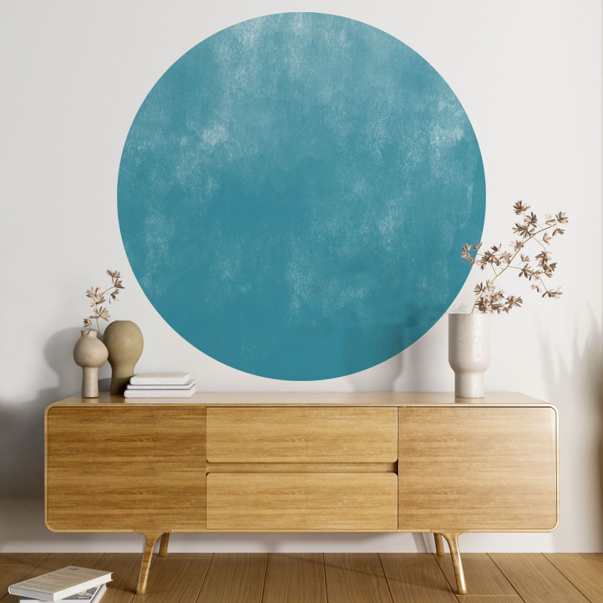 Papier peint rond / cercle - Couleur Tendance - 634