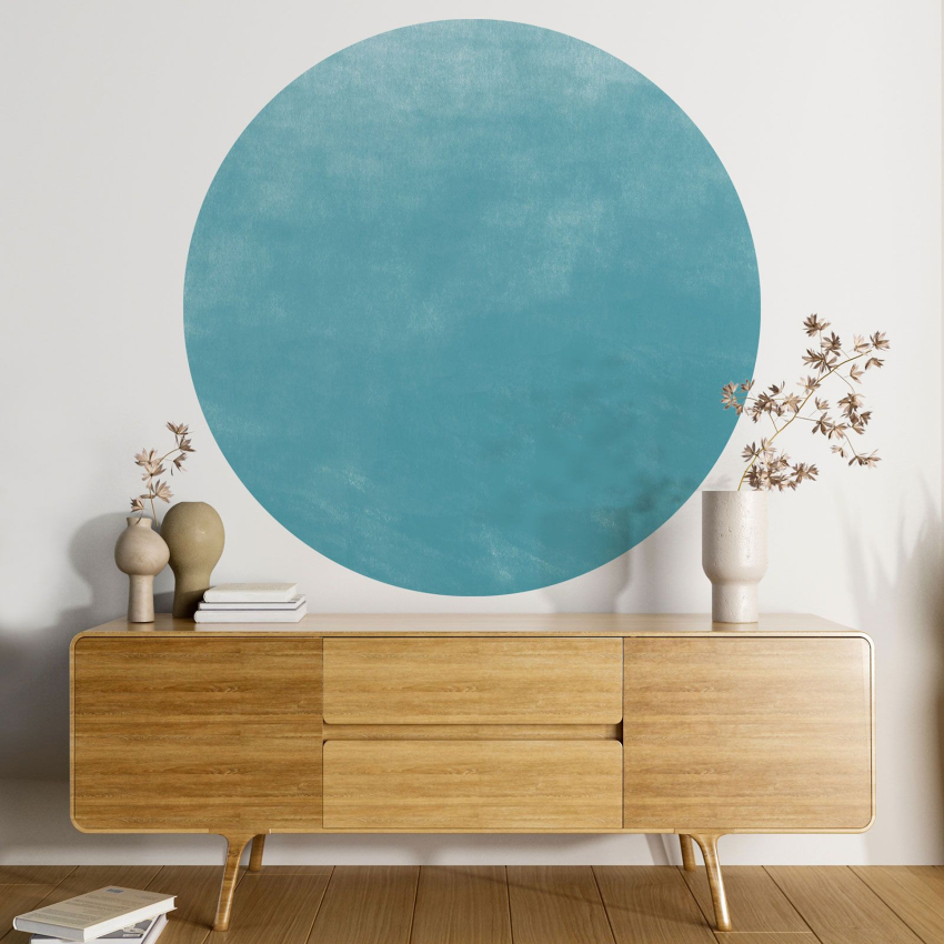 Papier peint rond / cercle - Couleur Tendance - 636