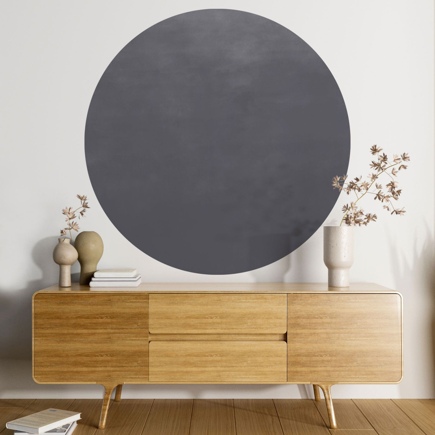 Papier peint rond / cercle - Couleur Tendance - 640