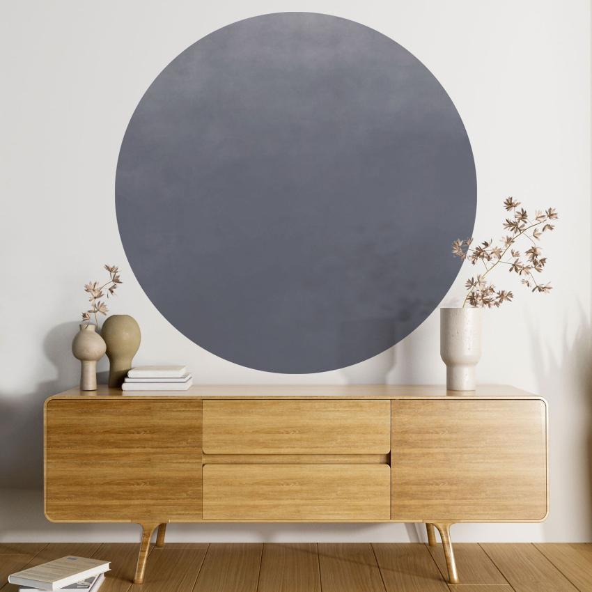 Papier peint rond / cercle - Couleur Tendance - 641